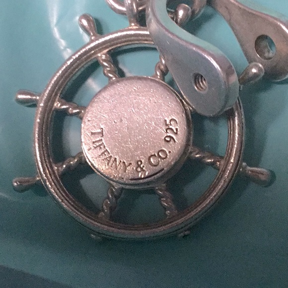 Vintage Tiffany Compass Keychain - Picture 3 of 4